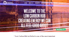 Desktop Screenshot of lowcarbonhub.org